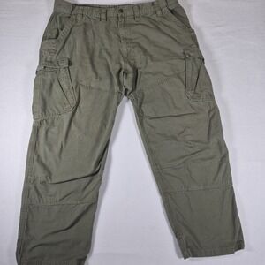Guide Gear Cargo Pants Men's 46x32(Measured 44W) Double Knee Utility Work Wear